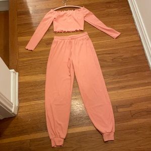 Peach Matching Set
